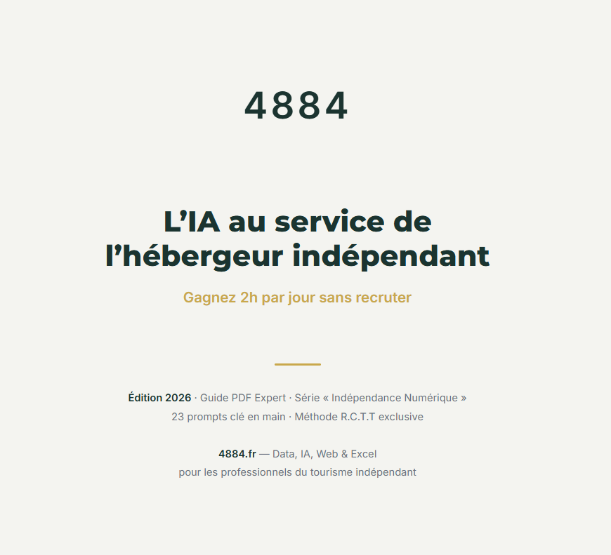 Le guide IA pour les hébergeurs